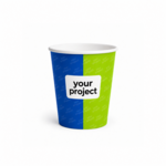 Paper cups with print