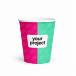 Paper cups with print