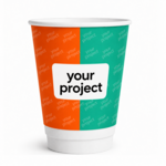 Paper cups with print