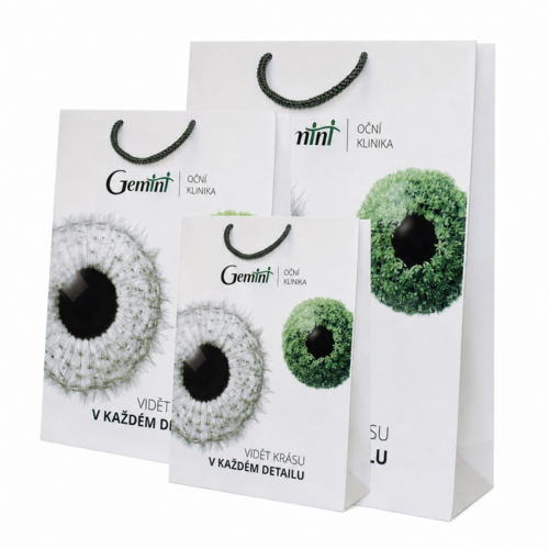 Laminated bags with printing